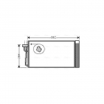 Kondensaator, kliimaseade AVA Clever Choice BWA5273D