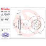 Piduriketas BREMBO 09.C422.11