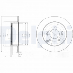 Piduriketas DELPHI BG4260