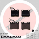 Piduriklotsi komplekt, ketaspidur ZIMMERMANN 21278.170.1