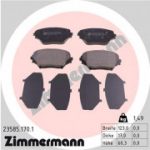 Piduriklotsi komplekt, ketaspidur ZIMMERMANN 23585.170.1