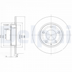 Piduriketas DELPHI BG2806