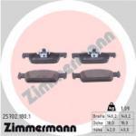 Piduriklotsi komplekt, ketaspidur ZIMMERMANN 25702.180.1