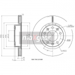 Piduriketas MAXGEAR 19-3237