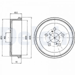 Piduritrummel DELPHI BF341