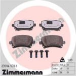 Piduriklotsi komplekt, ketaspidur ZIMMERMANN 23914.970.1