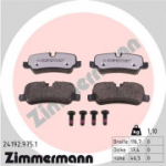 Piduriklotsi komplekt,ketaspidur ZIMMERMANN 24192.975.1