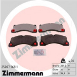 Piduriklotsi komplekt, ketaspidur ZIMMERMANN 25007.968.1