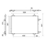 Kondensaator, kliimaseade MAHLE ORIGINAL AC 554 000S