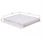 Filter, salongi&otilde;hk KNECHT LA 344