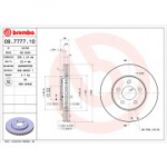 Piduriketas BREMBO 09.7777.10