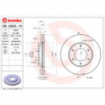 Piduriketas BREMBO 09.A203.10
