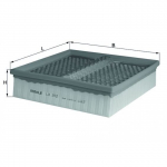 &Otilde;hufilter MAHLE ORIGINAL LX 312