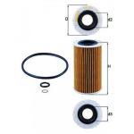 &Otilde;lifilter MAHLE ORIGINAL OX 384D