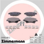 Piduriklotsi komplekt, ketaspidur ZIMMERMANN 23930.180.2