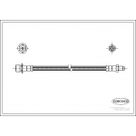 Pidurivoolik CORTECO 19033100