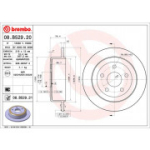 Piduriketas BREMBO 08.B529.21