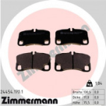 Piduriklotsi komplekt, ketaspidur ZIMMERMANN 24454.170.1