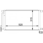 Kondensaator, kliimaseade MAHLE ORIGINAL AC 235 001S