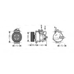 Kompressor, kliimaseade AVA Clever Choice AIAK262