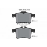 Piduriklotsi komplekt, ketaspidur TEXTAR 2511401