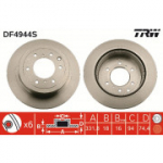 Piduriketas TRW DF4944S