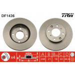 Piduriketas TRW DF1436
