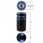 K&uuml;tusefilter MAHLE ORIGINAL KC 188