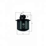 K&uuml;tusefilter MAHLE ORIGINAL KL 108