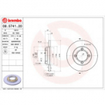 Piduriketas BREMBO 08.5741.20