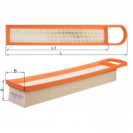 &Otilde;hufilter MAHLE ORIGINAL LX 1969