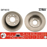 Piduriketas TRW DF1613