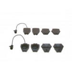 Piduriklotsi komplekt, ketaspidur BOSCH 0 986 424 689