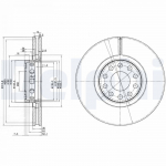 Piduriketas DELPHI BG3033