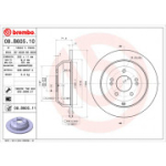 Piduriketas BREMBO 08.B605.11