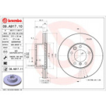 Piduriketas BREMBO 09.A917.11
