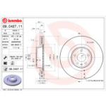 Piduriketas BREMBO 09.C427.11