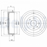 Piduritrummel DELPHI BF366