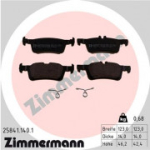 Piduriklotsi komplekt, ketaspidur ZIMMERMANN 25841.140.1
