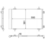 Kondensaator,kliimaseade MAHLE ORIGINAL AC 487 000S