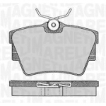 Piduriklotsi komplekt, ketaspidur MAGNETI MARELLI 363916060370