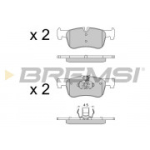 Piduriklotsi komplekt, ketaspidur BREMSI BP3520