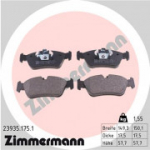 Piduriklotsi komplekt, ketaspidur ZIMMERMANN 23935.175.1
