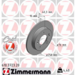 Piduriketas ZIMMERMANN 610.3723.20