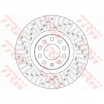 Piduriketas TRW DF6189S