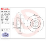 Piduriketas BREMBO 08.A336.11