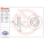Piduriketas BREMBO 08.5775.20