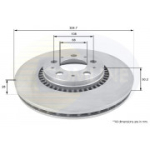 Piduriketas COMLINE ADC1908V