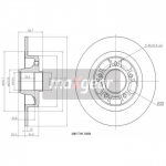 Piduriketas MAXGEAR 19-1977