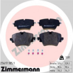 Piduriklotsi komplekt, ketaspidur ZIMMERMANN 25617.185.1